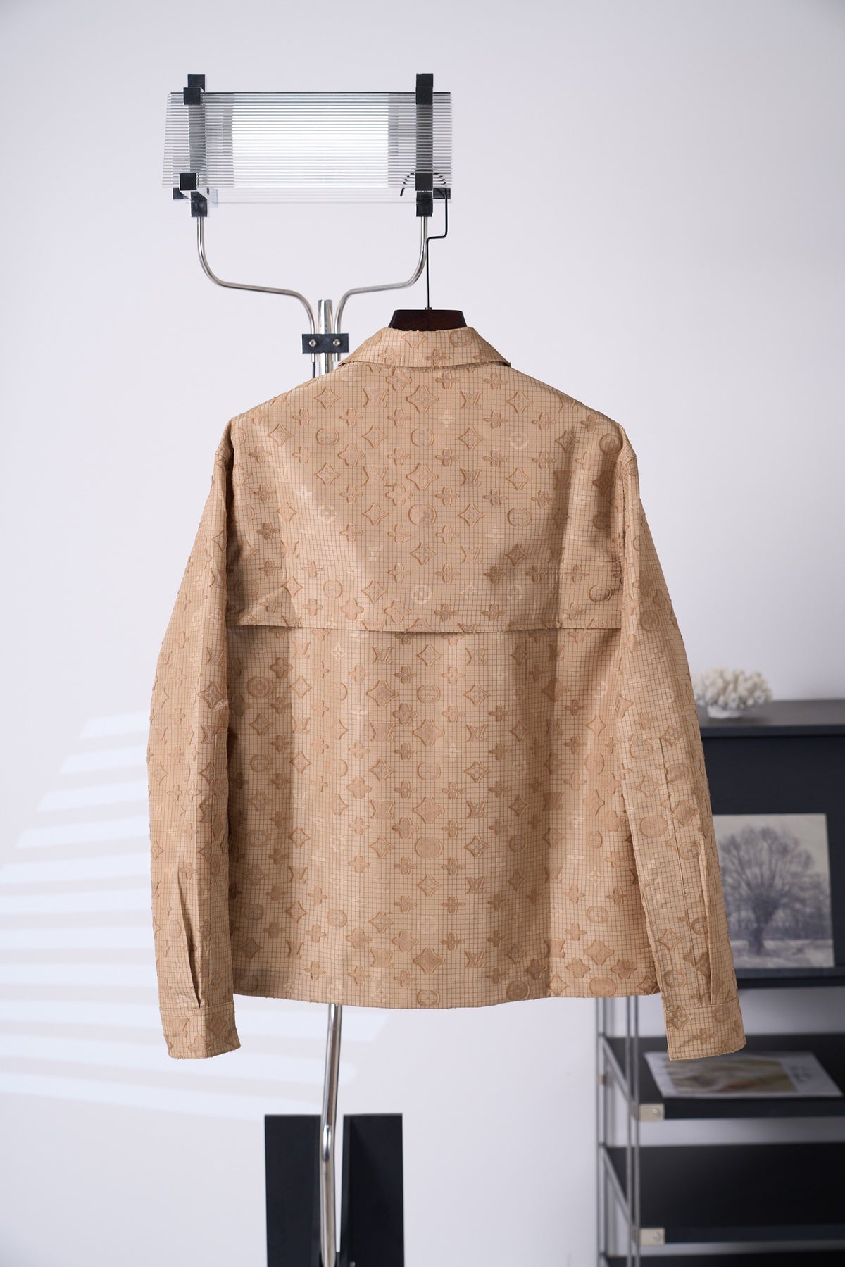 LV Monogram All-Over Long-Sleeved Shirt