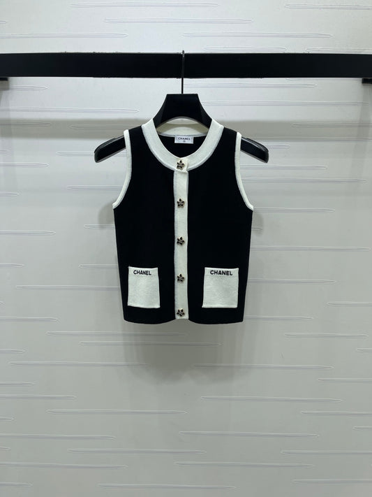 Chanel Sleeveless Knitted Vest