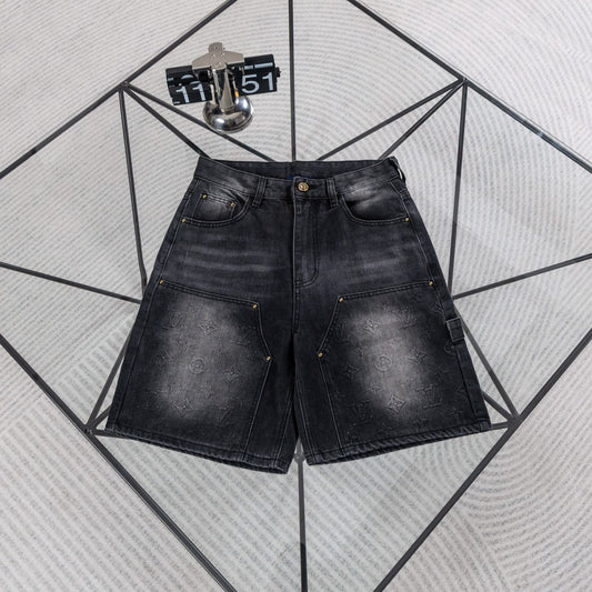 LV Denim Shorts