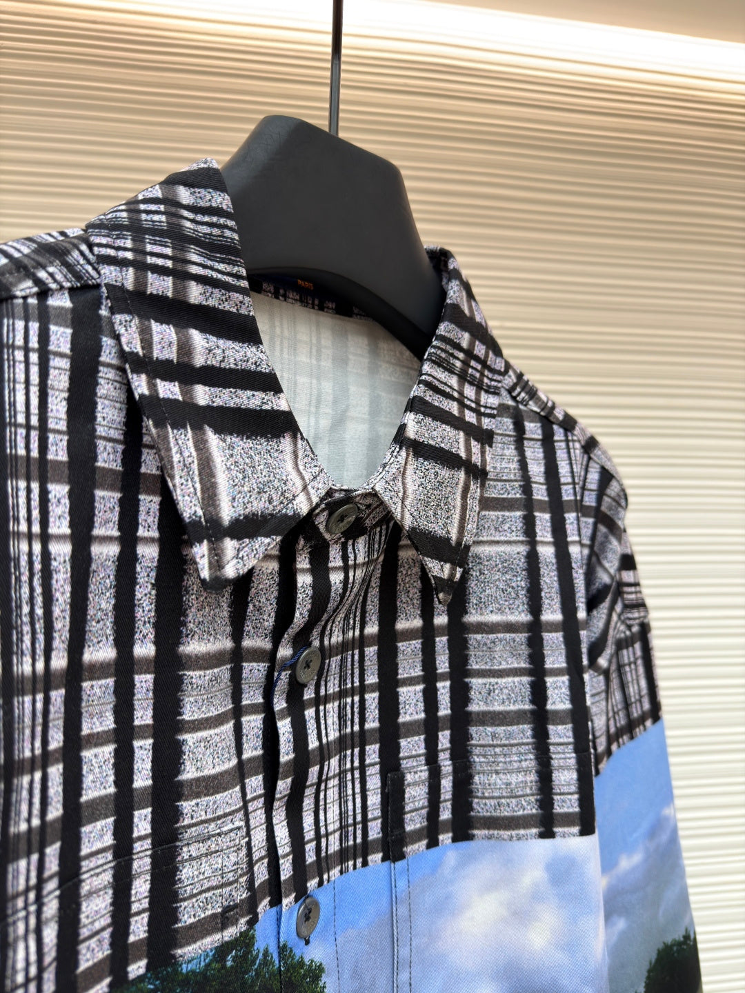 1V Plaid print shirt (from a movie still)