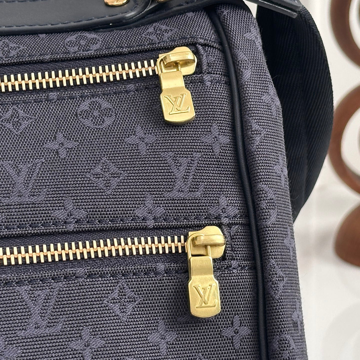 LV Denim Safari Bag