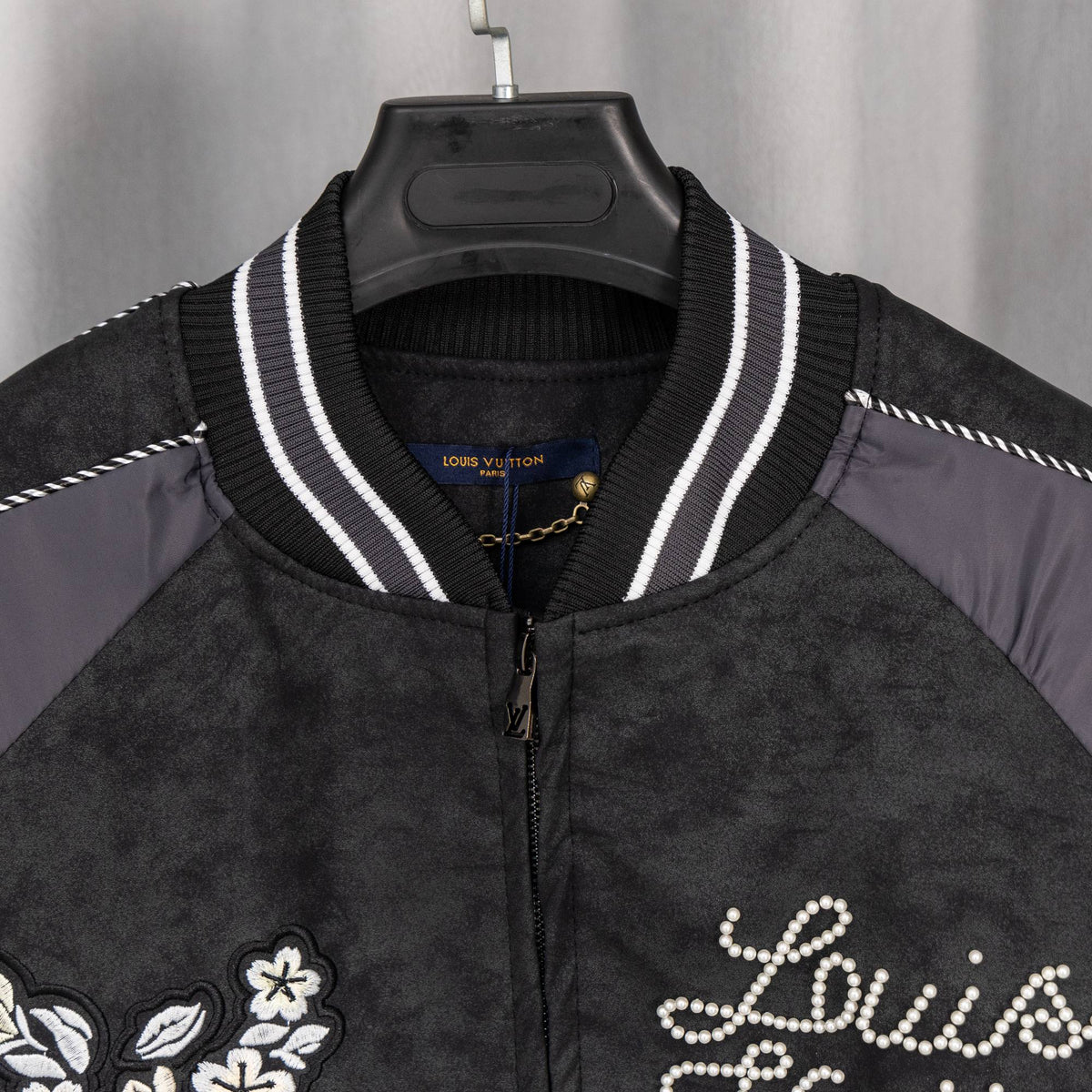 LV Runway Baseball Jacket
