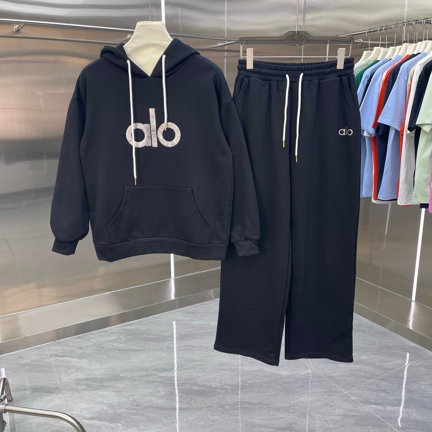 Alo Hoodie Set