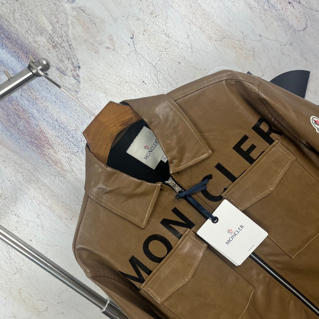 Moncler Leather Jacket