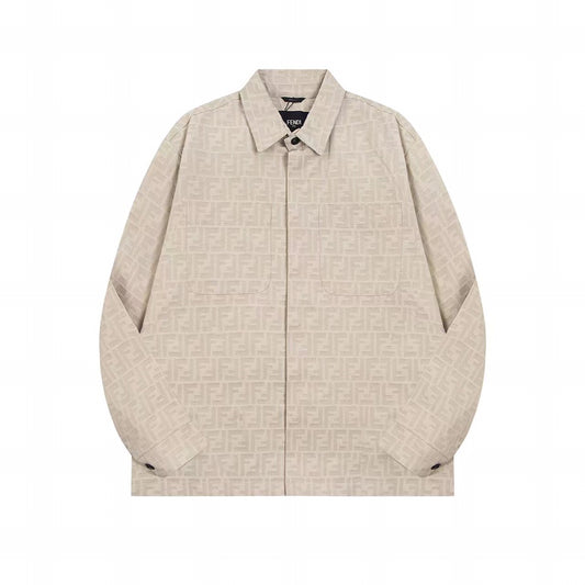 Fendi Jacquard Shirt Jacket