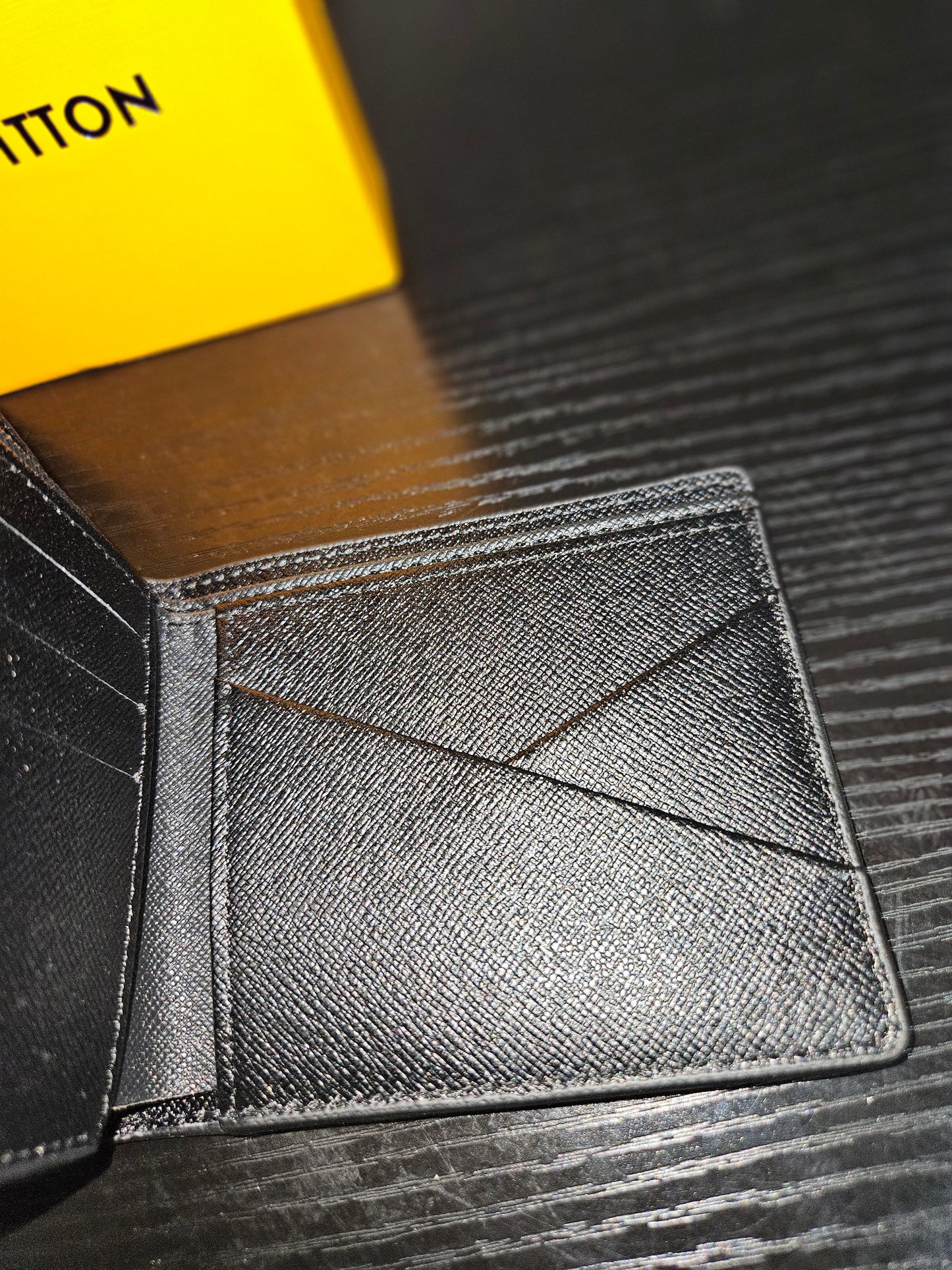 Louis Vuitton Multiple Wallet Checkered Graphite Canvas