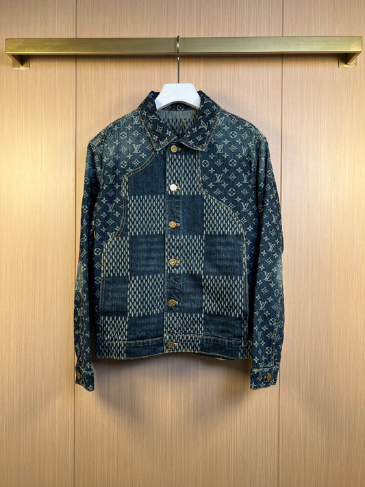 LV x Nigo Cowboy Denim Jacket