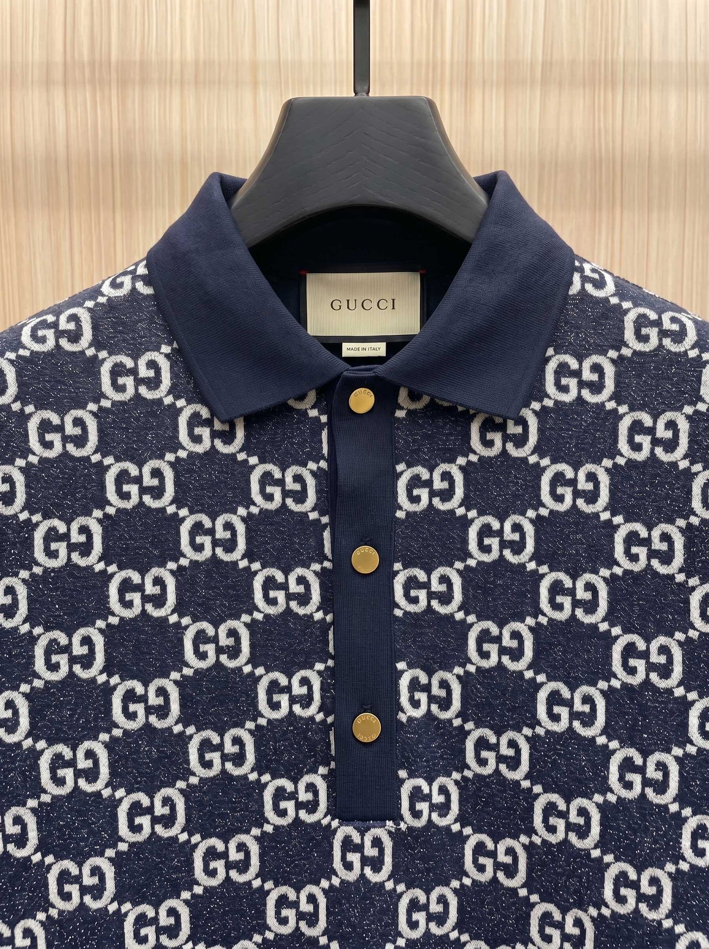 Gucci All-over Jacquard Polo Shirt