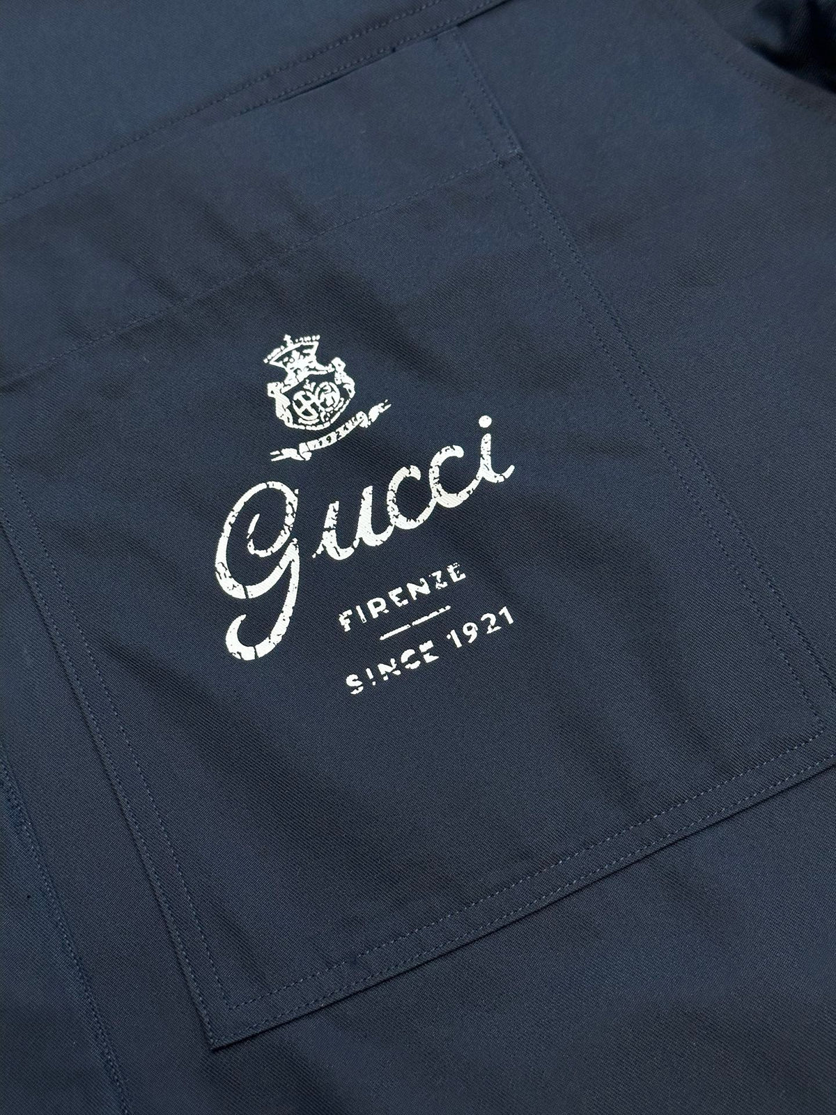 Gucci Printed Long-Sleeved Shirt
