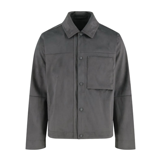 Dior Webbing Suede Jacket (Grey)