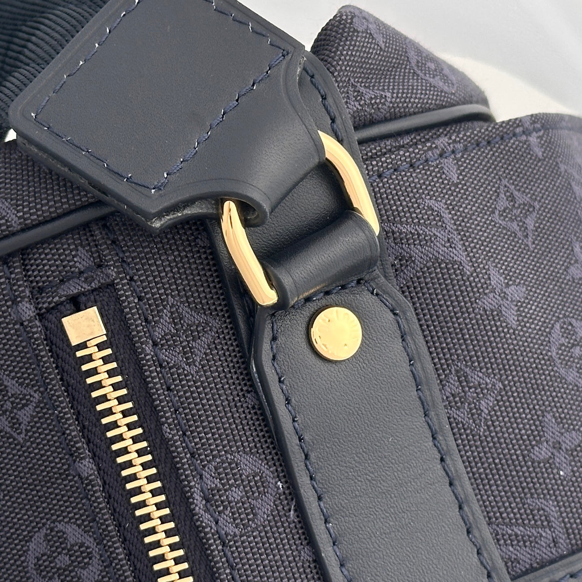 LV Denim Safari Bag