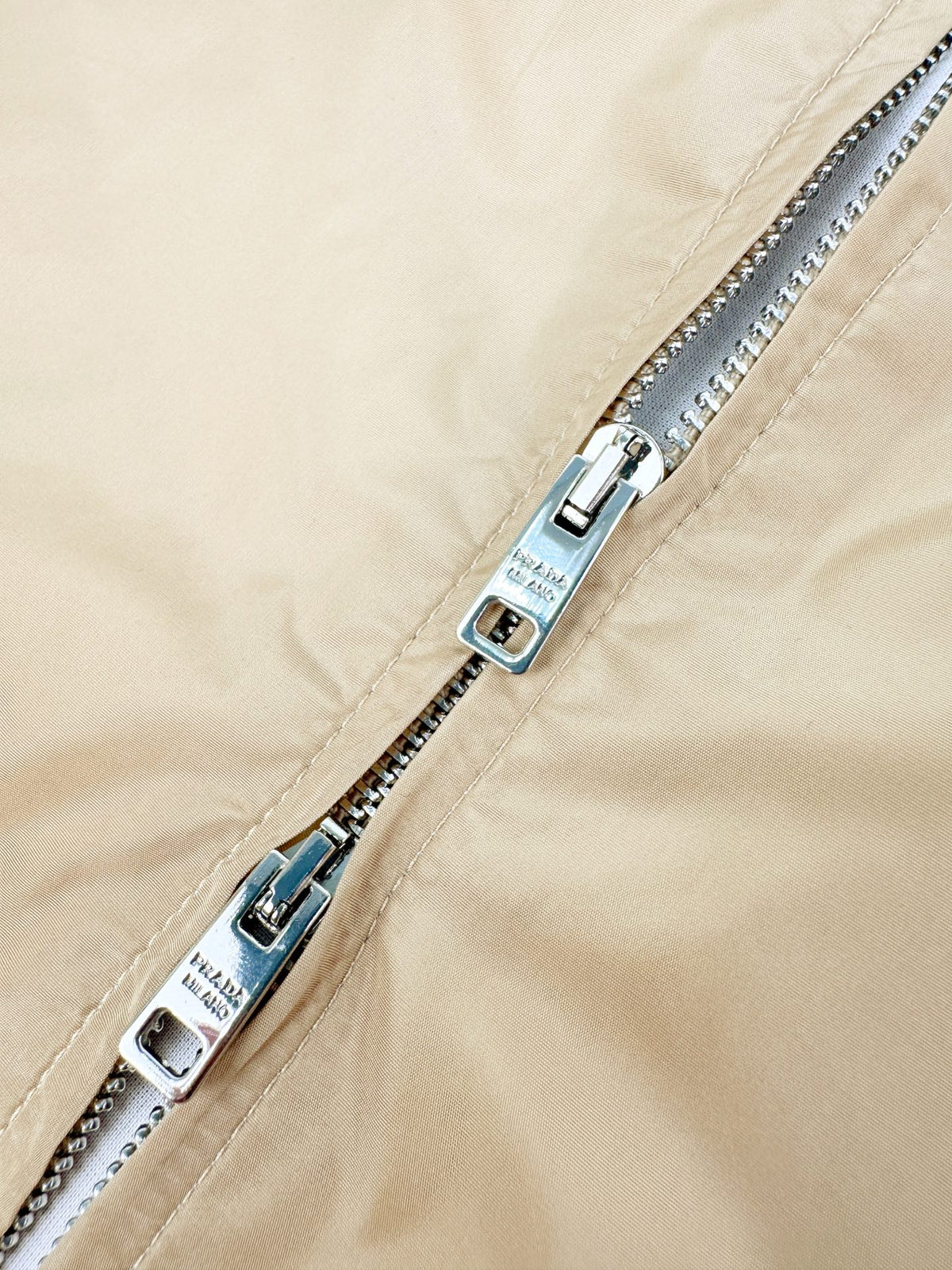 Prada Zipper Short Sleeve Shirt