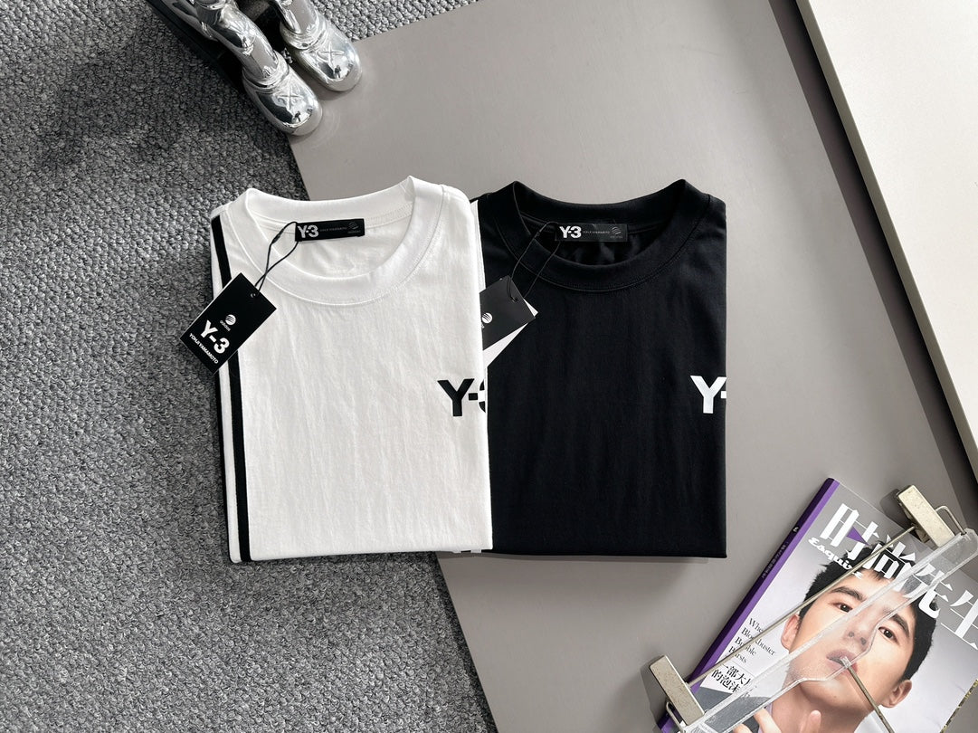 Y3 Yohji Yamamoto x Adidas Short-Sleeve T-Shirt