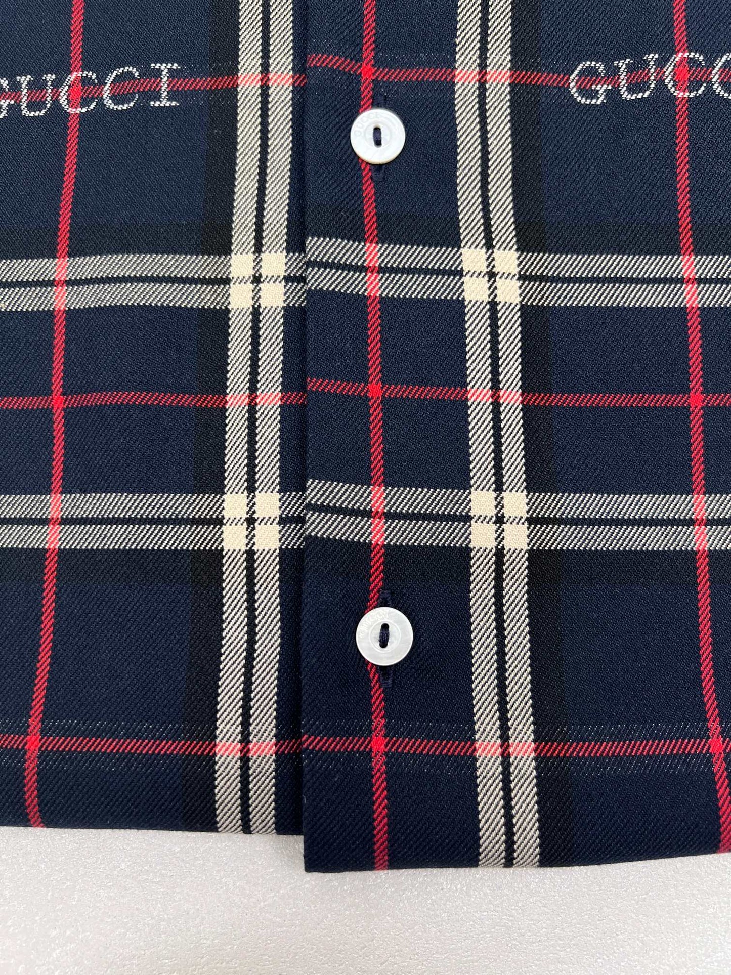 Gucci Plaid Shirt