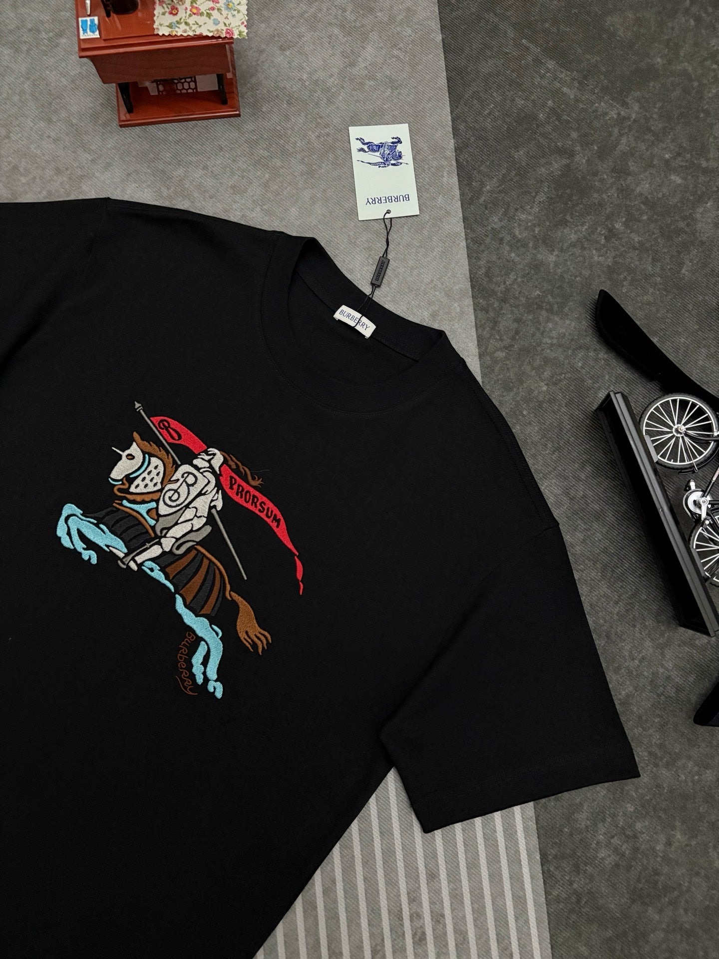 Burberry Embroidered T-Shirt