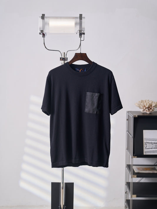 LV Patchwork Knit T-Shirt