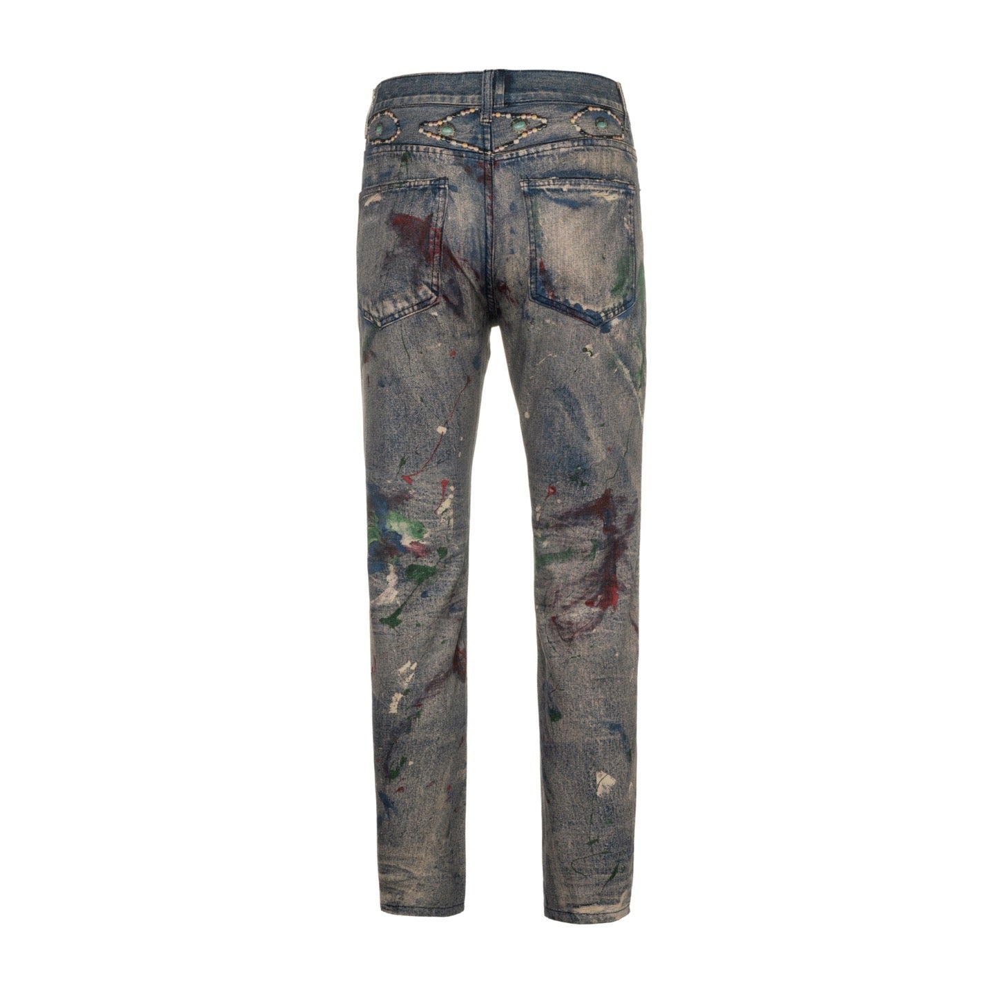 Acne Graffiti Distress Jeans