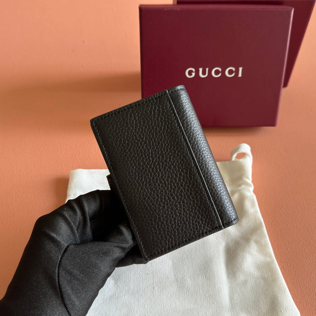 Gucci 2 Tone Card Holder