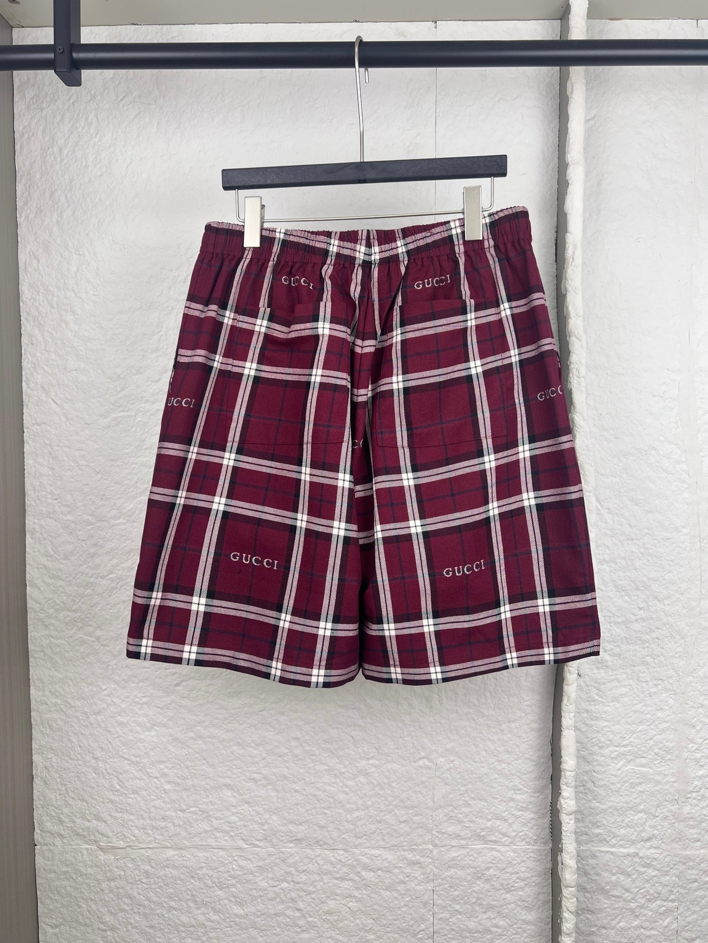 Gucci Plaid Shorts