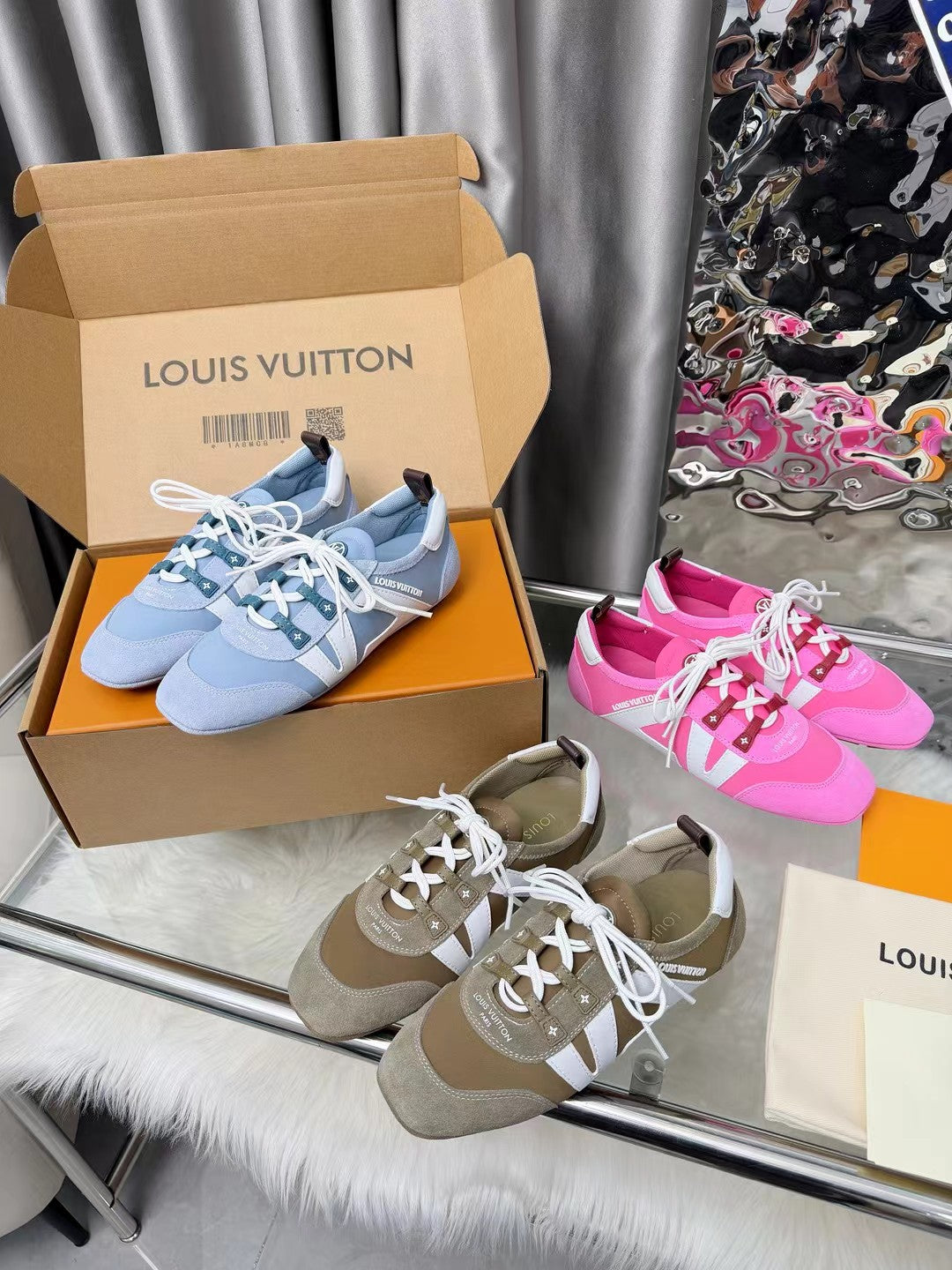 LV Sneakerina Ballet Flats