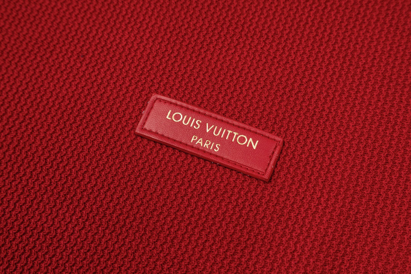 LV Waffle Knit Short-Sleeve T-Shirt
