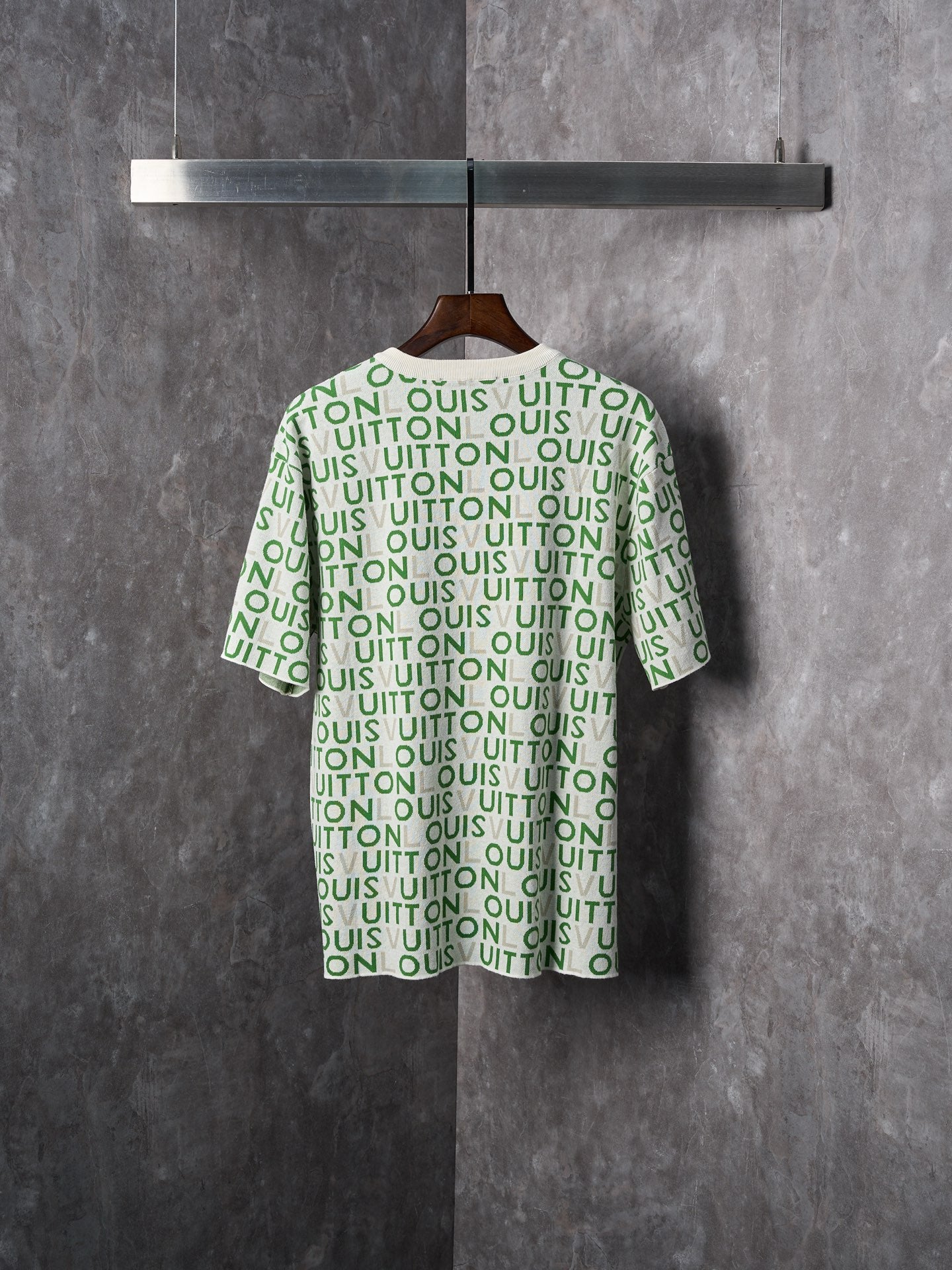 LV Crew Knit Sweater Short Sleeve