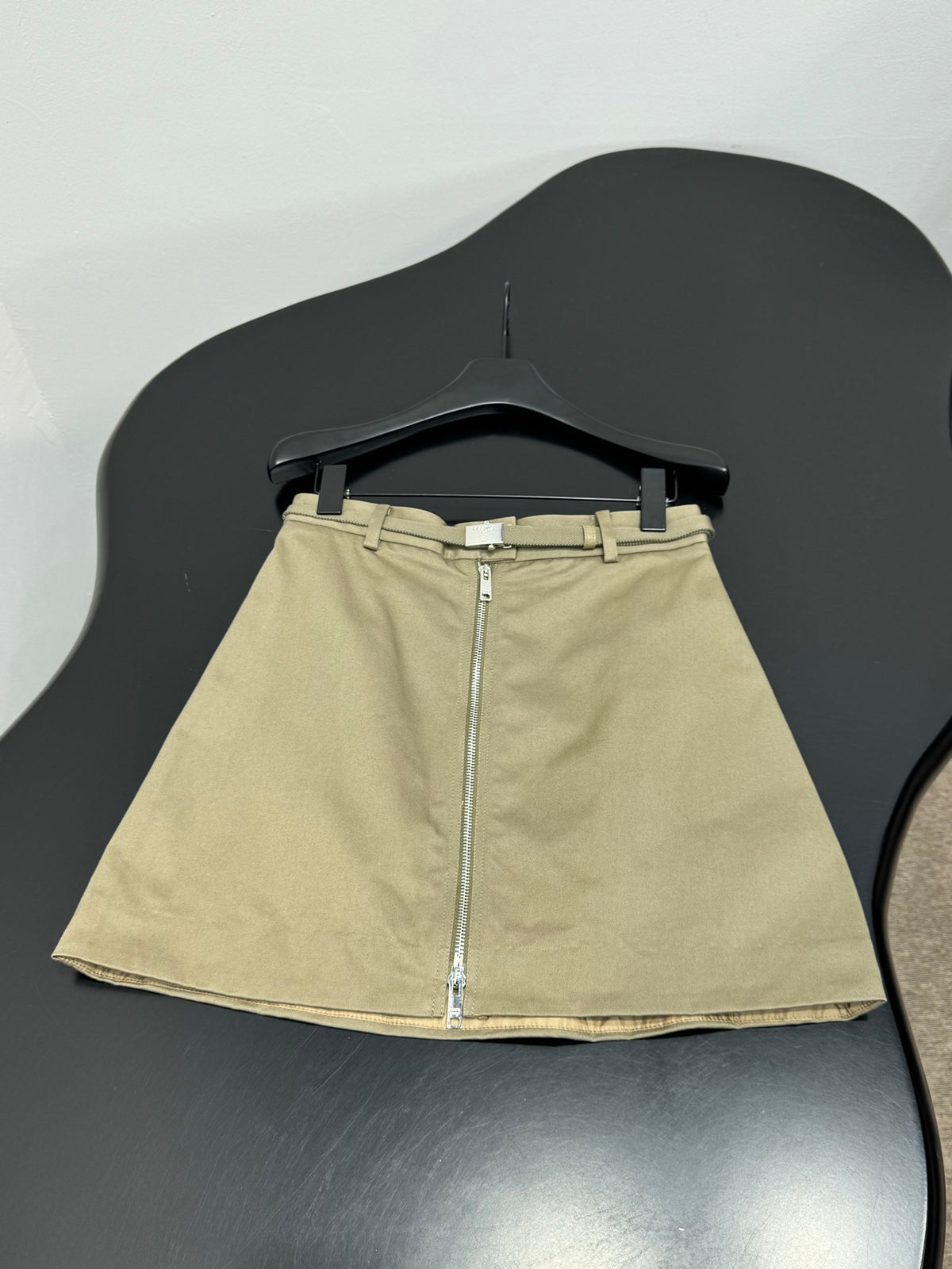 Prada Military Green Workwear Skirt