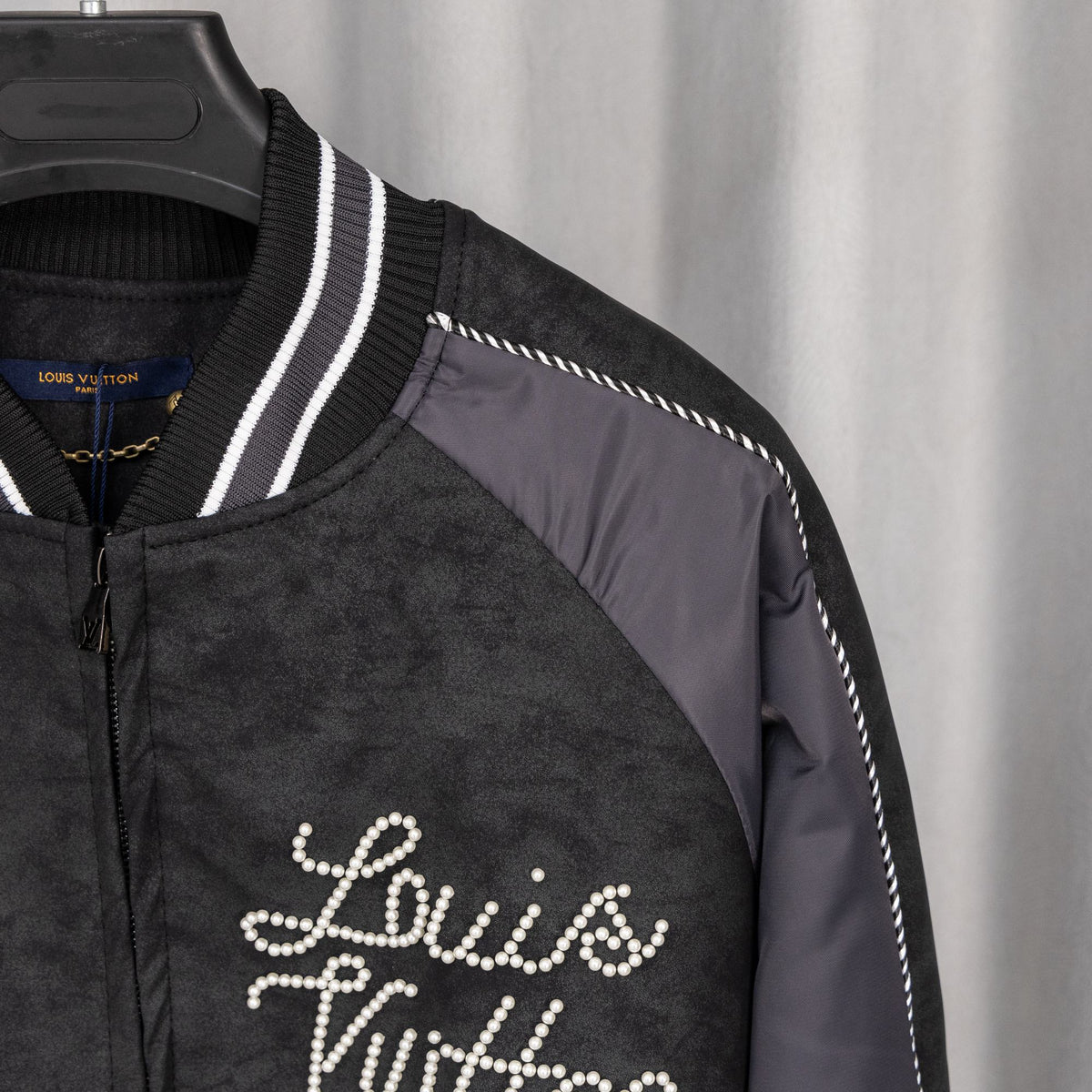 LV Runway Baseball Jacket