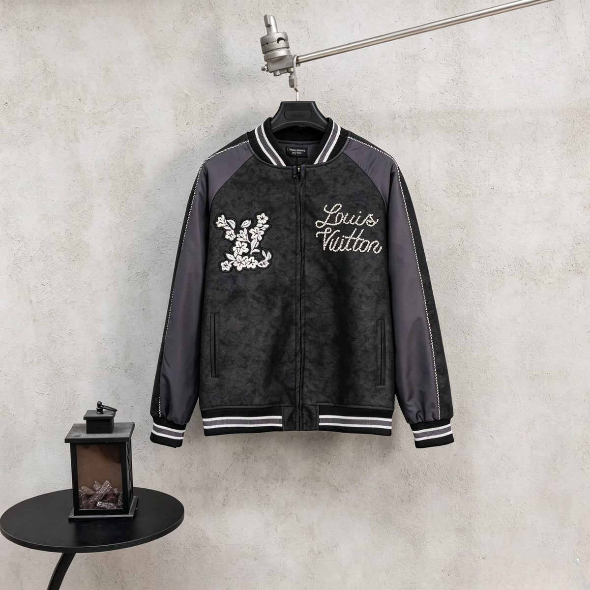 LV Runway Baseball Jacket