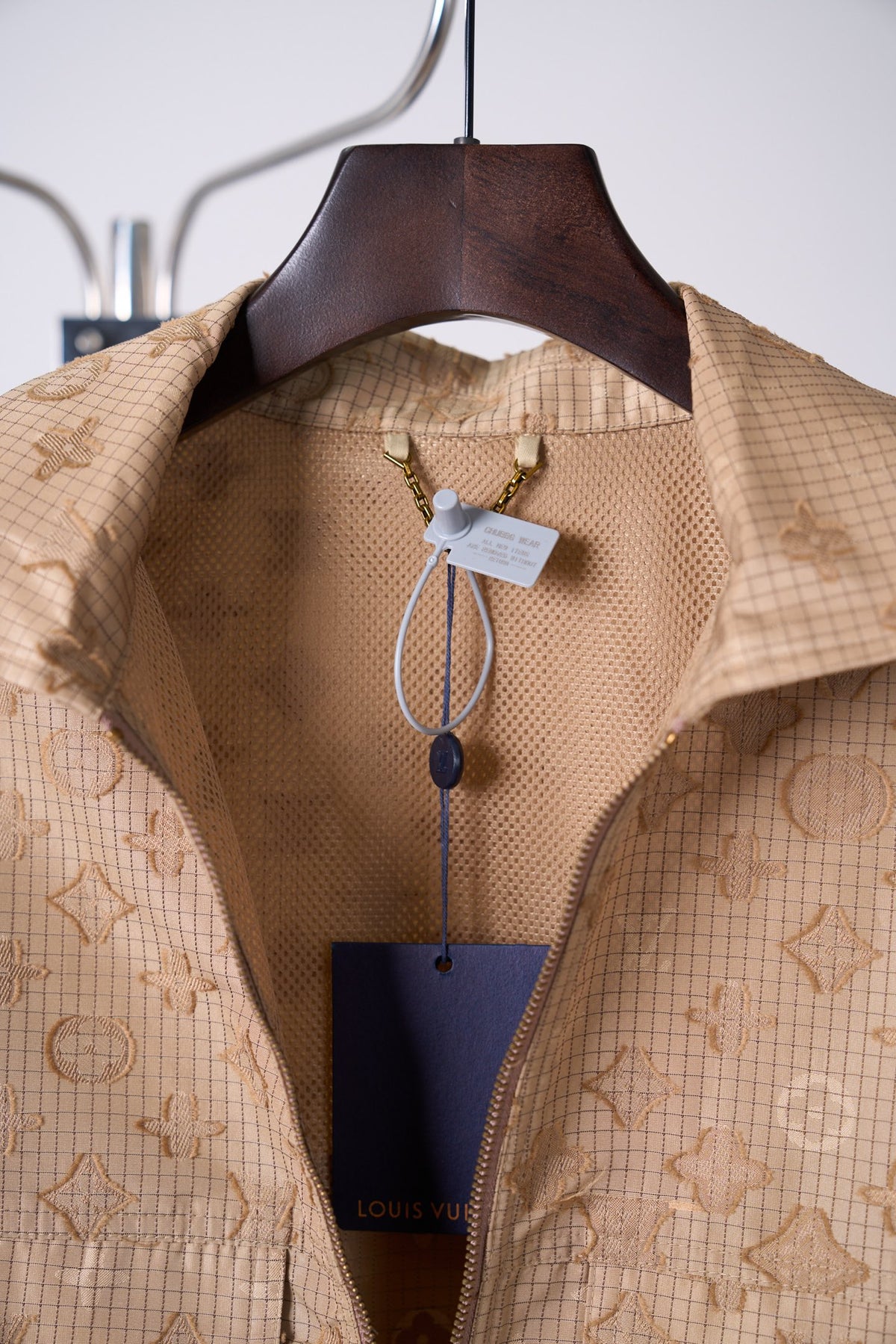 LV Monogram All-Over Long-Sleeved Shirt
