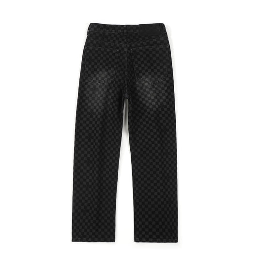 LV BLACK DENIM JEANS