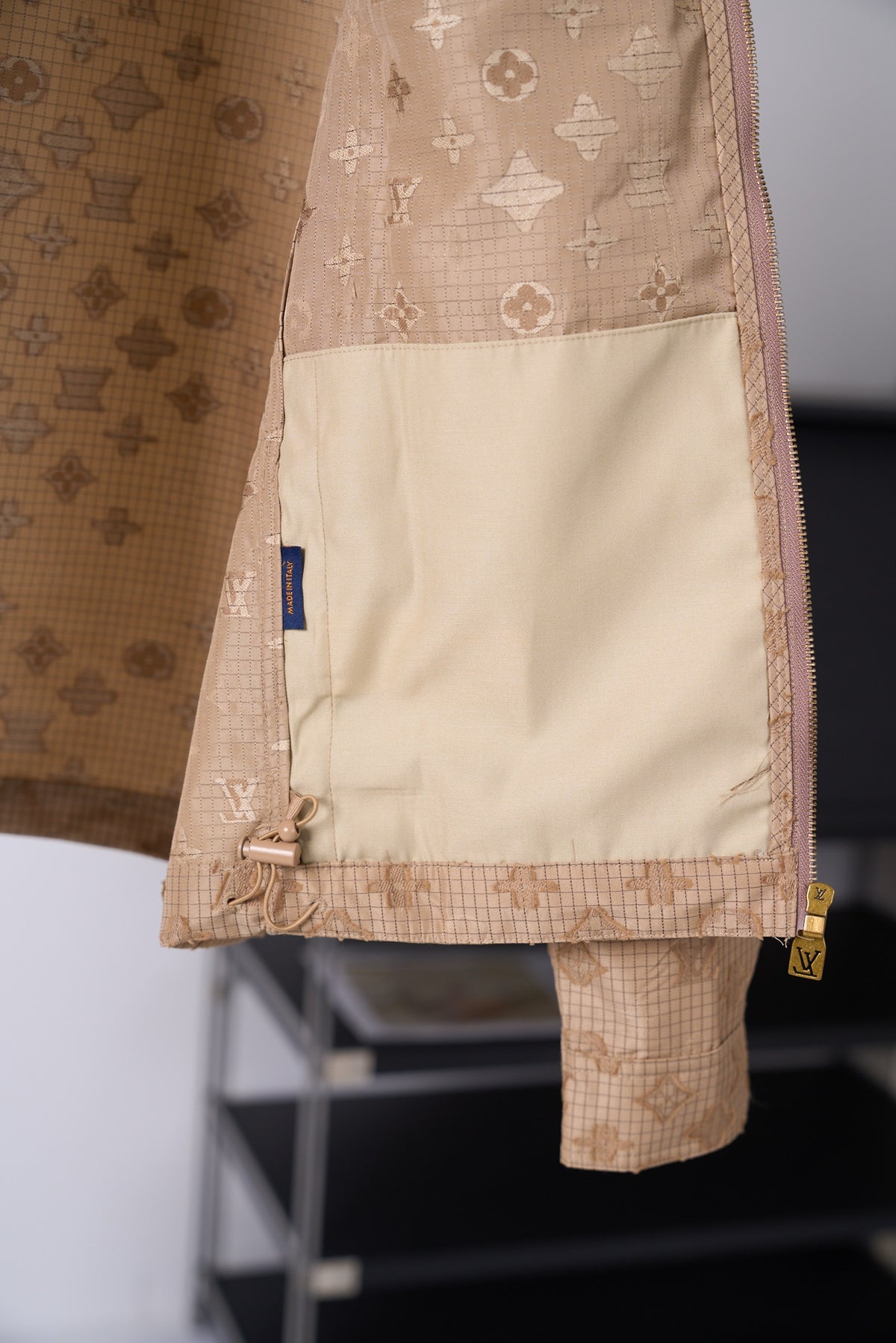 LV Monogram All-Over Long-Sleeved Shirt