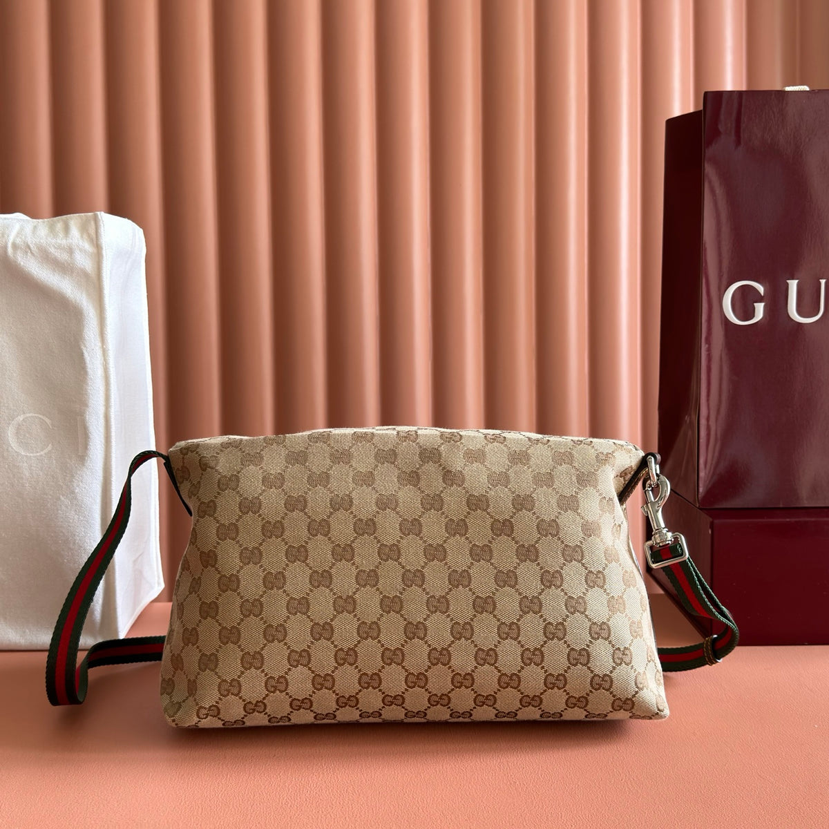 Gucci Monogram Bag with Strap
