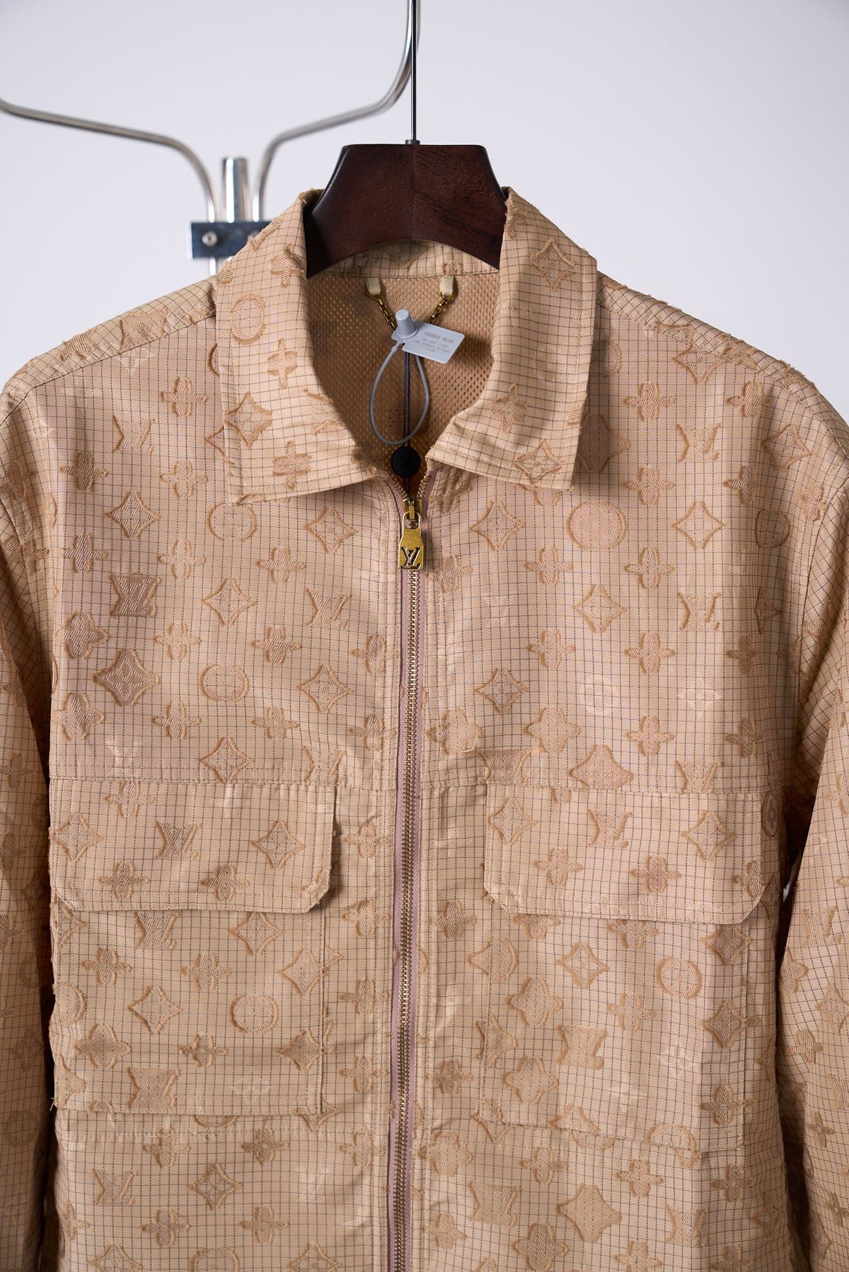 LV Monogram All-Over Long-Sleeved Shirt