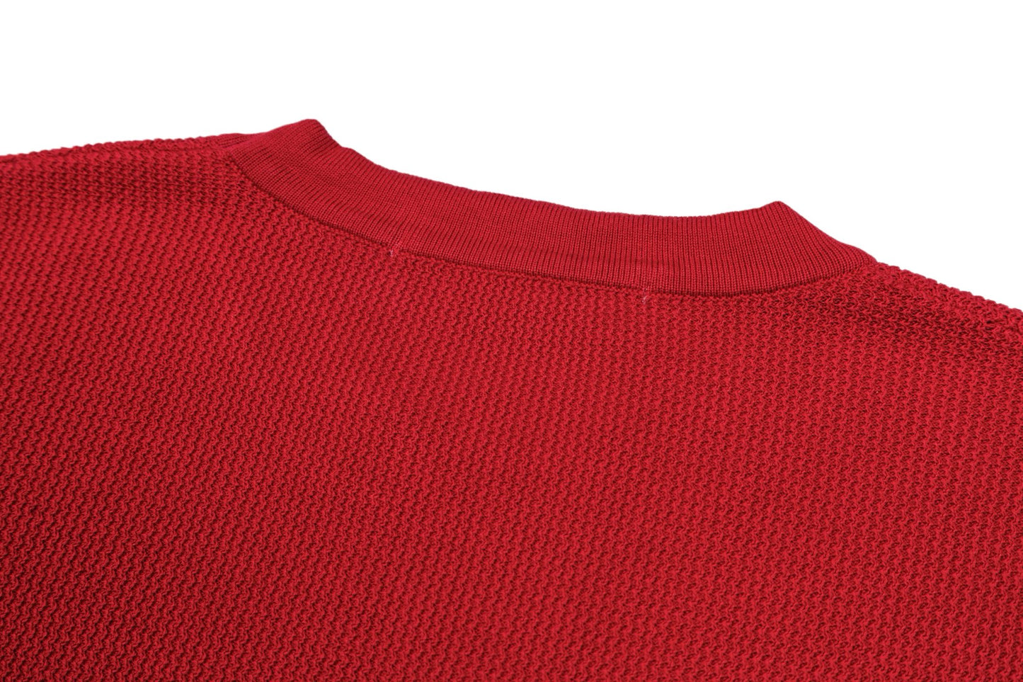 LV Waffle Knit Short-Sleeve T-Shirt