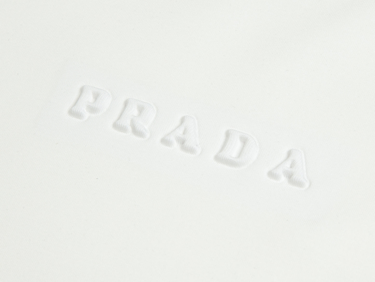 Prada Embossed T-Shirt