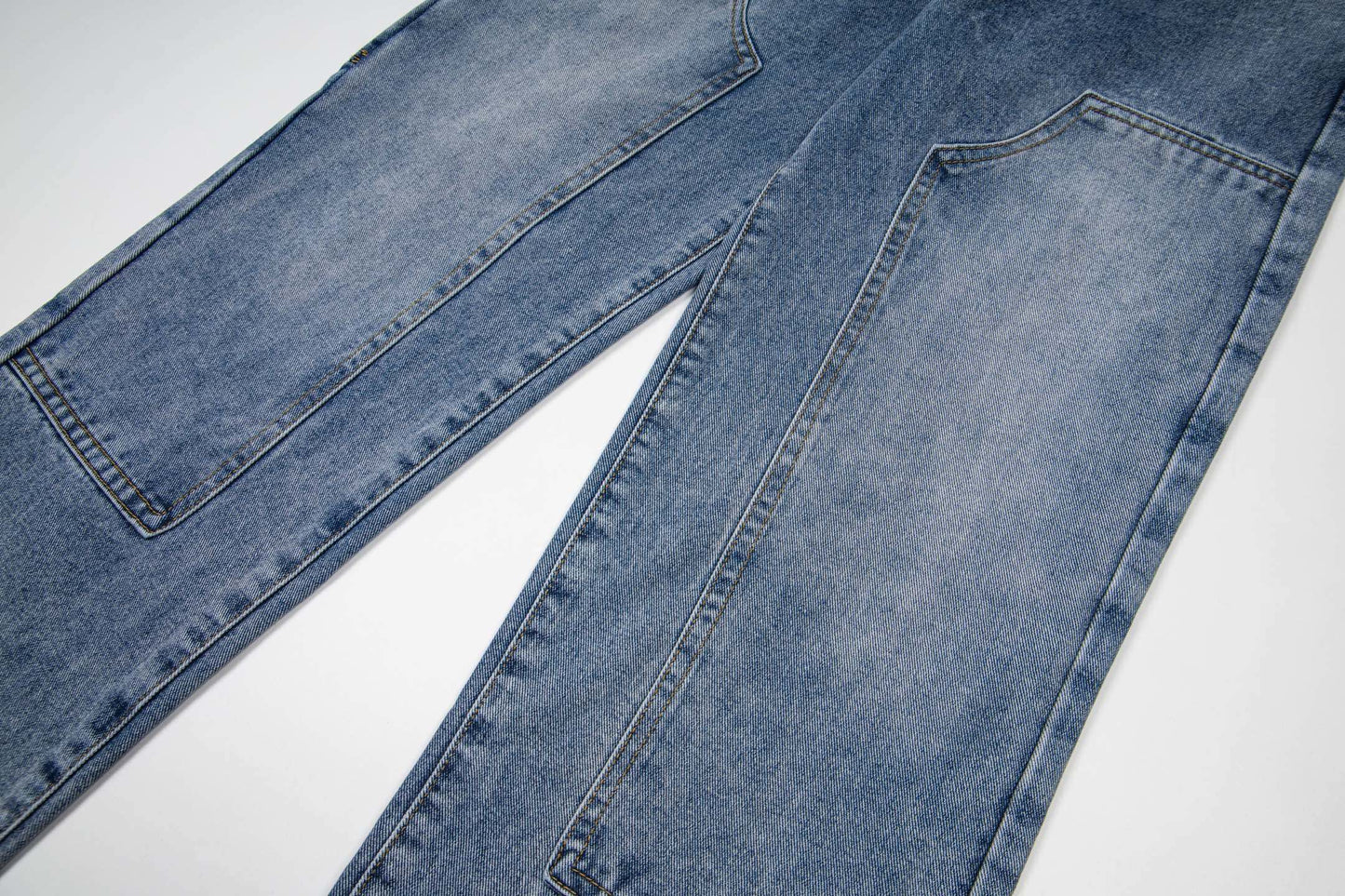 LV Embroidered Work  Jeans