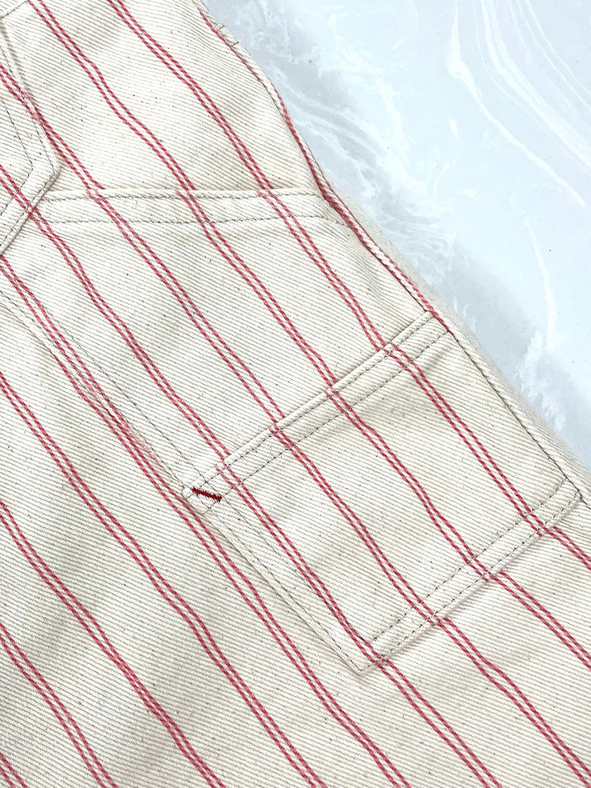 Dior Embroidered Striped Shorts