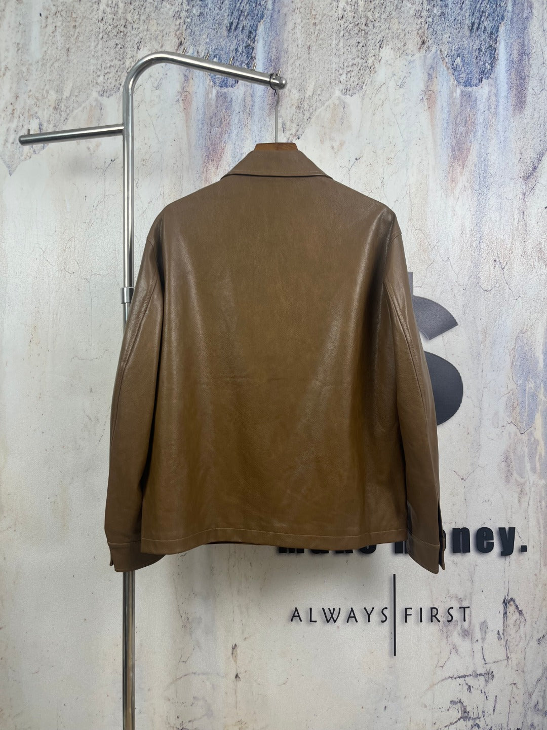 Moncler Leather Jacket