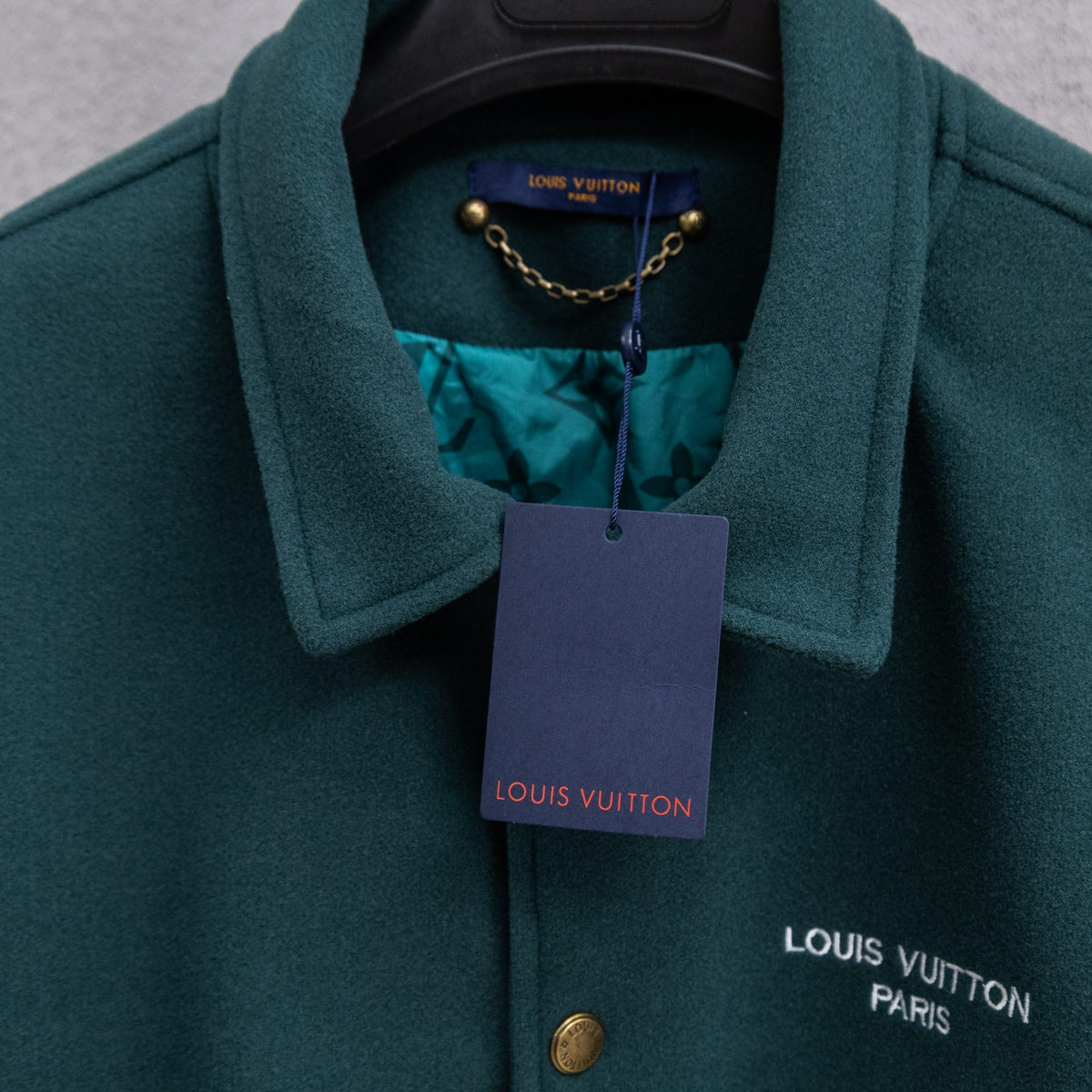 LV Runway Baseball Jacket