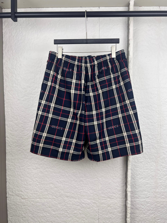 Gucci Plaid Shorts