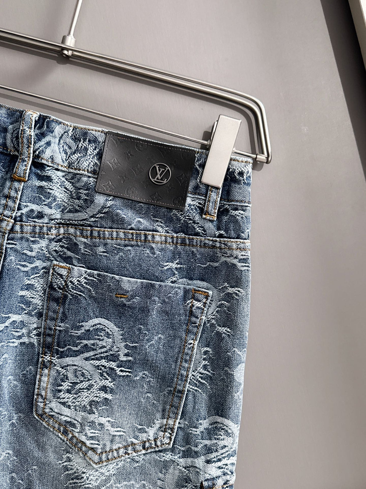 LV Denim Shorts
