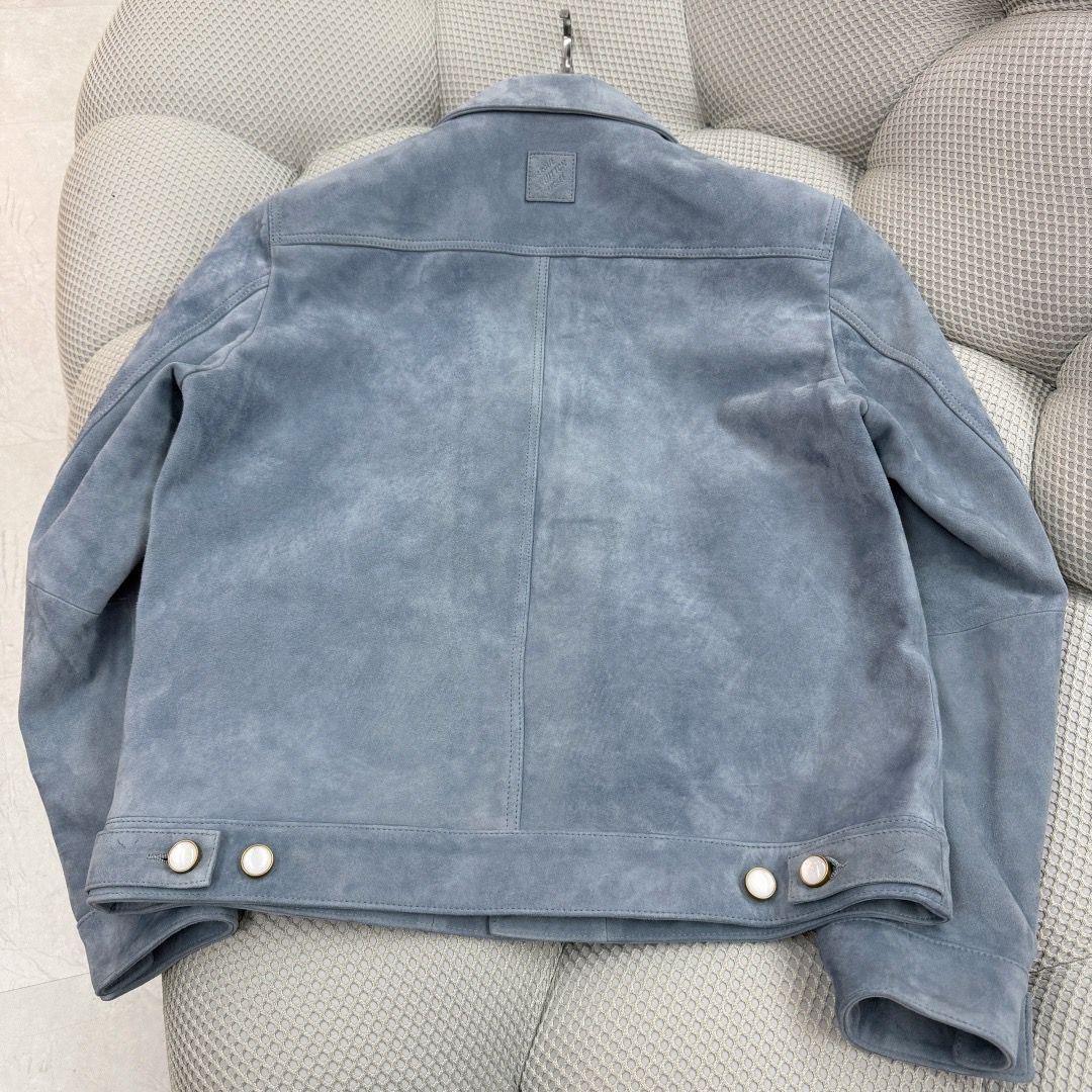 LV CalfSkin Leather Jacket