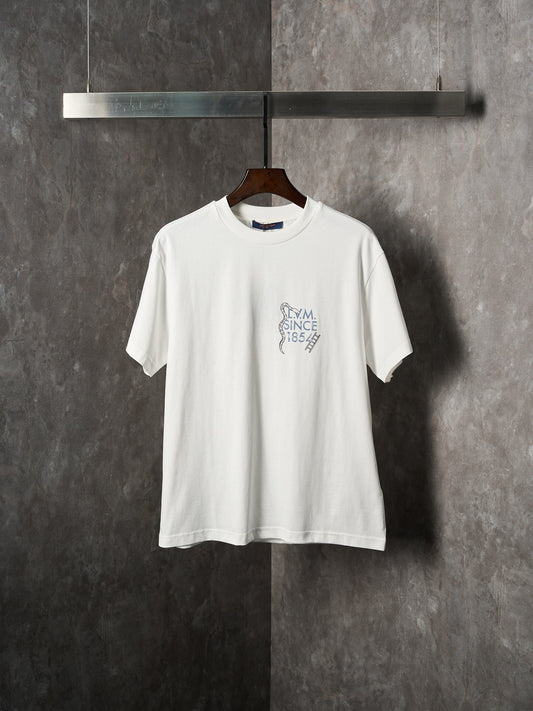 LV checkeredboard snake Print T-Shirt