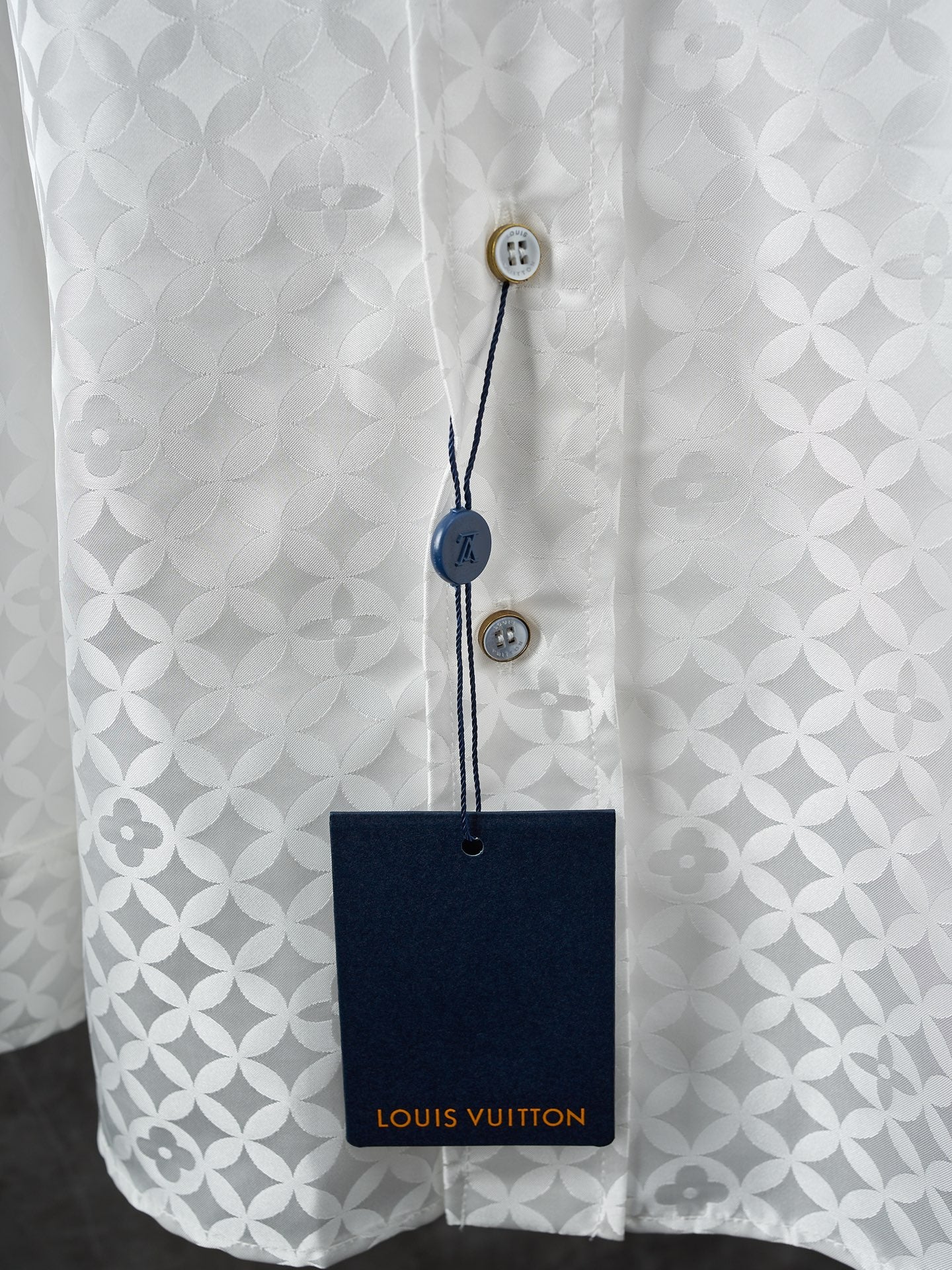 1V Nigo Collaboration Series Four-Leaf Clover Jacquard Kimono-Style Long-Sleeved Shirt