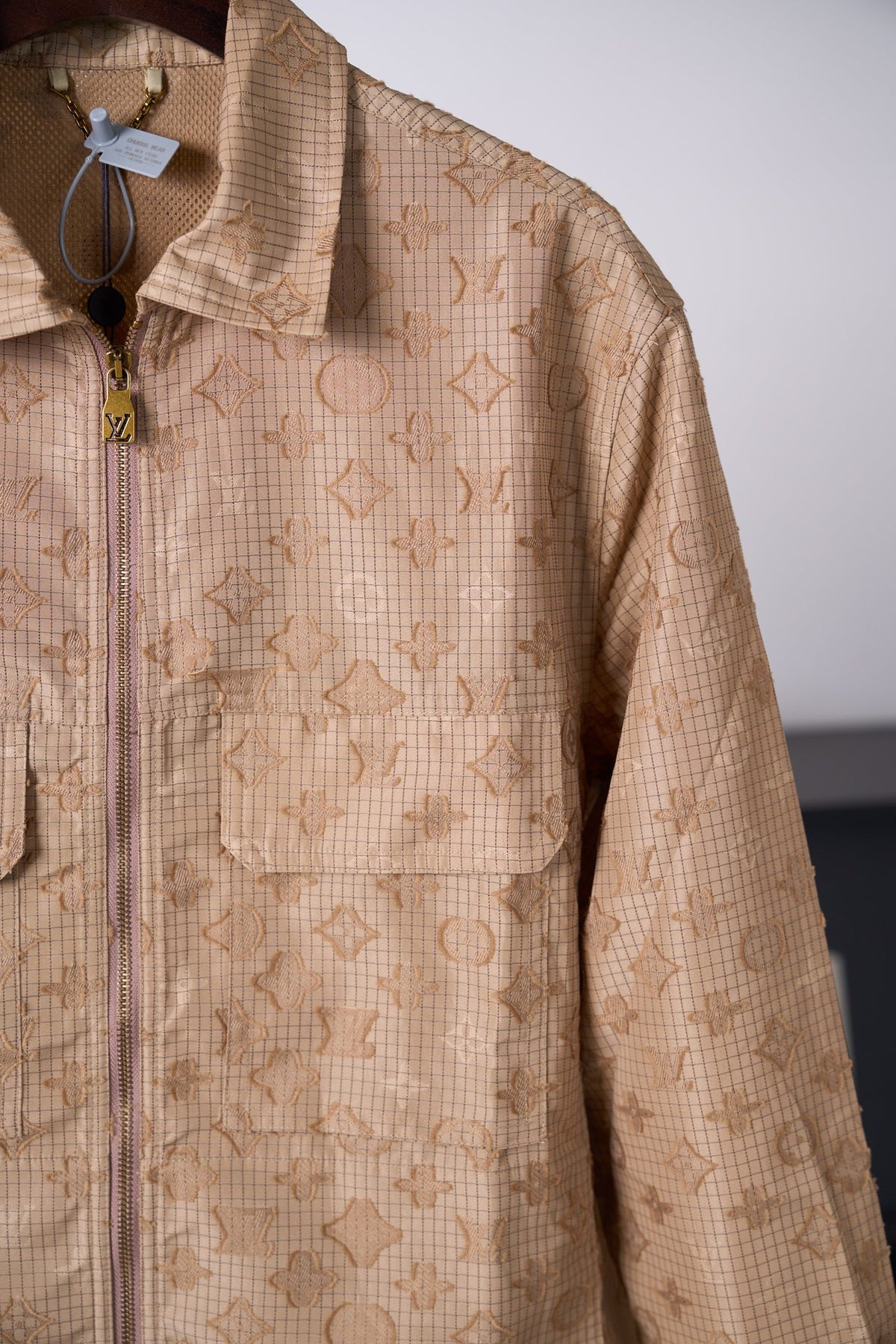 LV Monogram All-Over Long-Sleeved Shirt