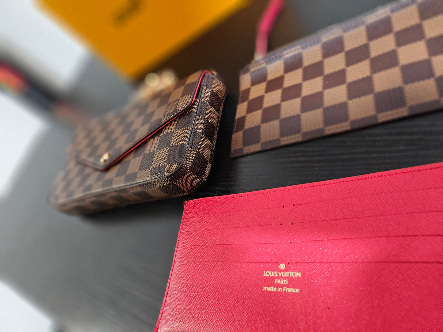 LV purses w/ wallet & card holder