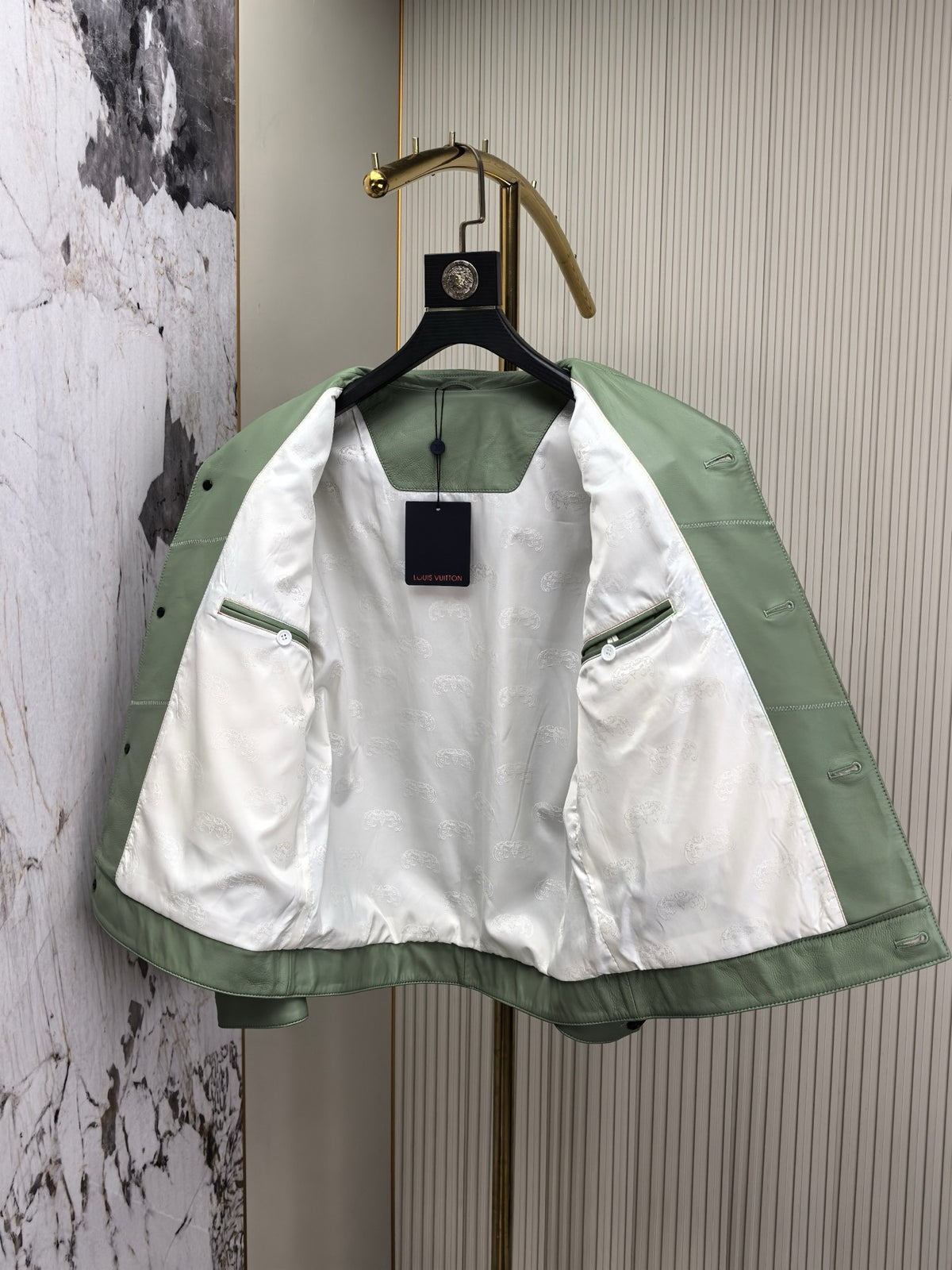 LV Genuine Leather Jacket