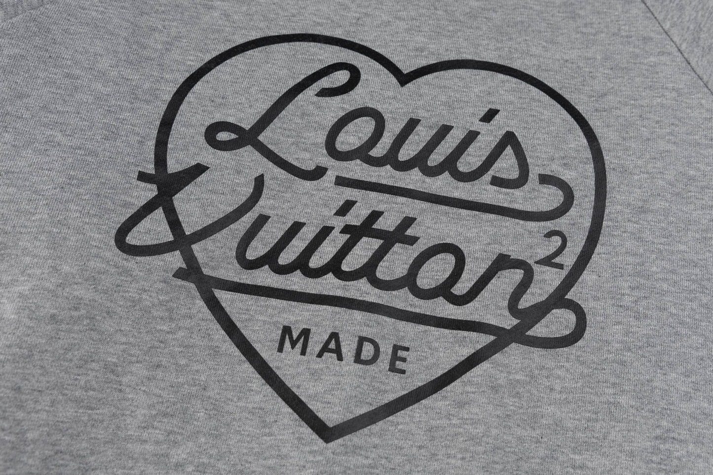 LV Heart Letter Crewneck Sweatshirt