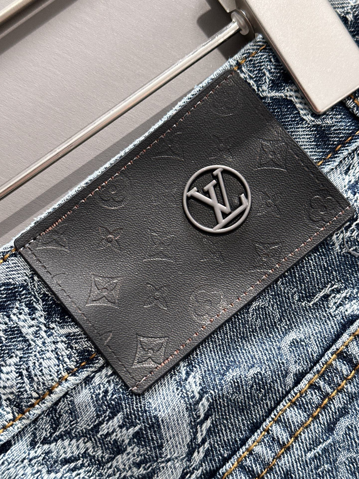 LV Denim Shorts